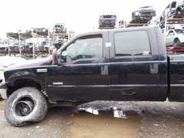 2006 Ford F-250 XLT Black Crew Cab 6.0L Turbo Diesel AT 4WD #F24571
